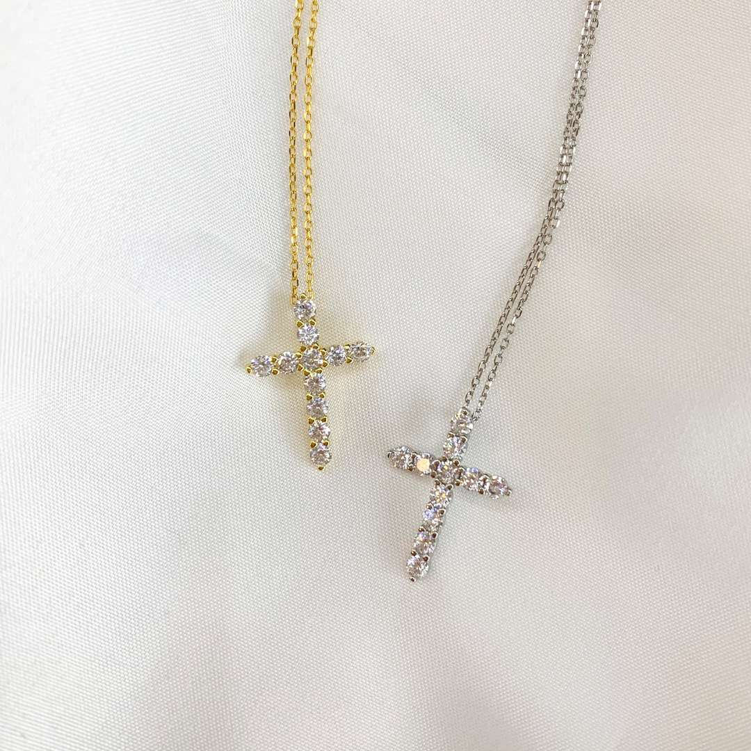 [Together]Unique Cross Shape Necklace