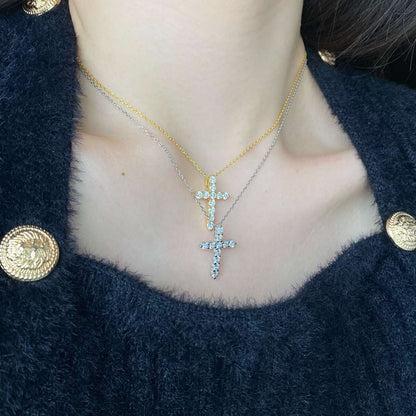 [Together]Unique Cross Shape Necklace