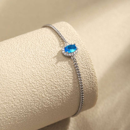 [Together]Exquisite Oval Shape Bracelet