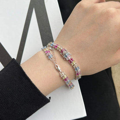 [Together]Sparkling Exquisite Multi Cut Party Bracelet