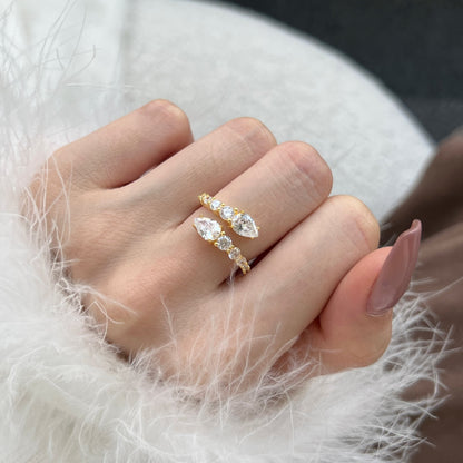 [Together]Delicate Lively Snake Shape Daily Ring