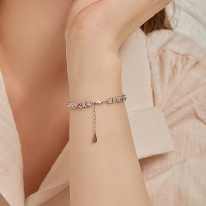 [Together]Delicate Colorful Multi Cut Daily Bracelet